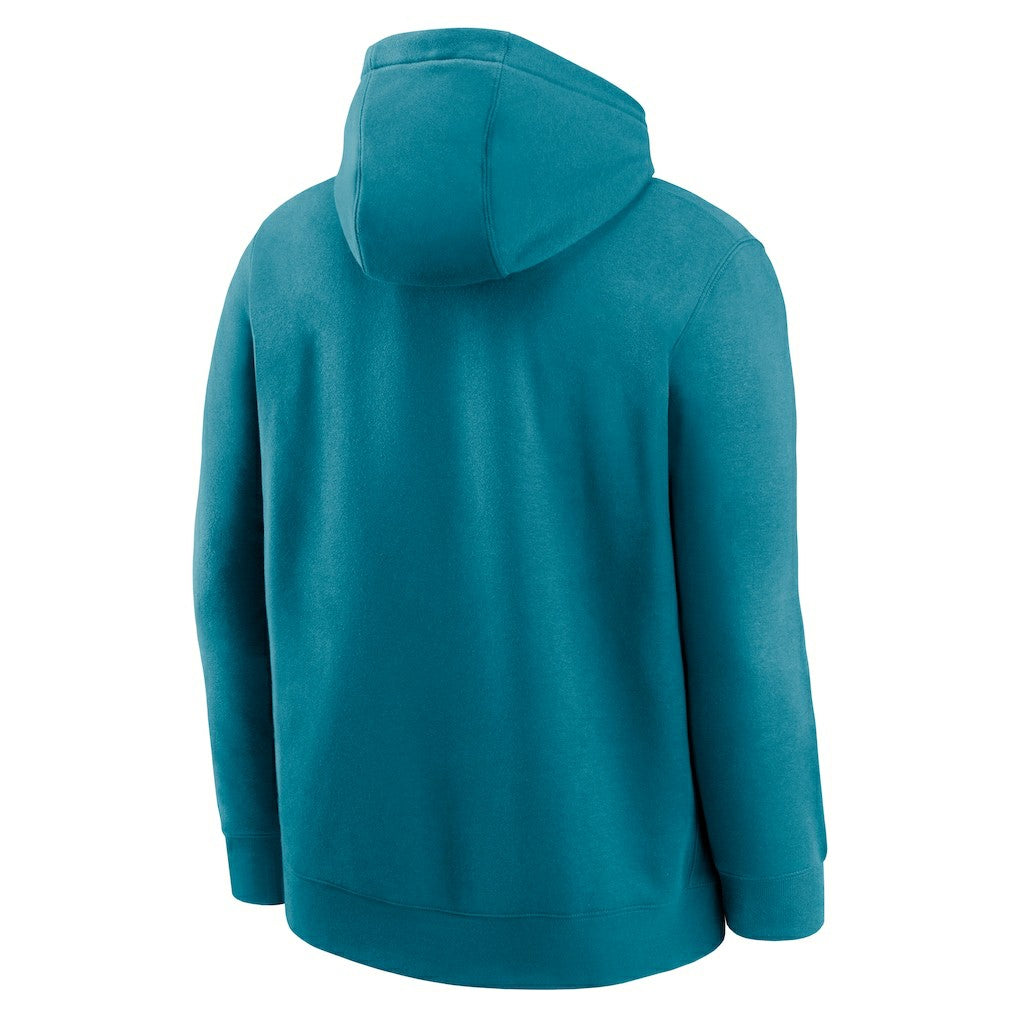 Jacksonville Jaguars Club Fleece Pullover Hoodie Teal - Nike