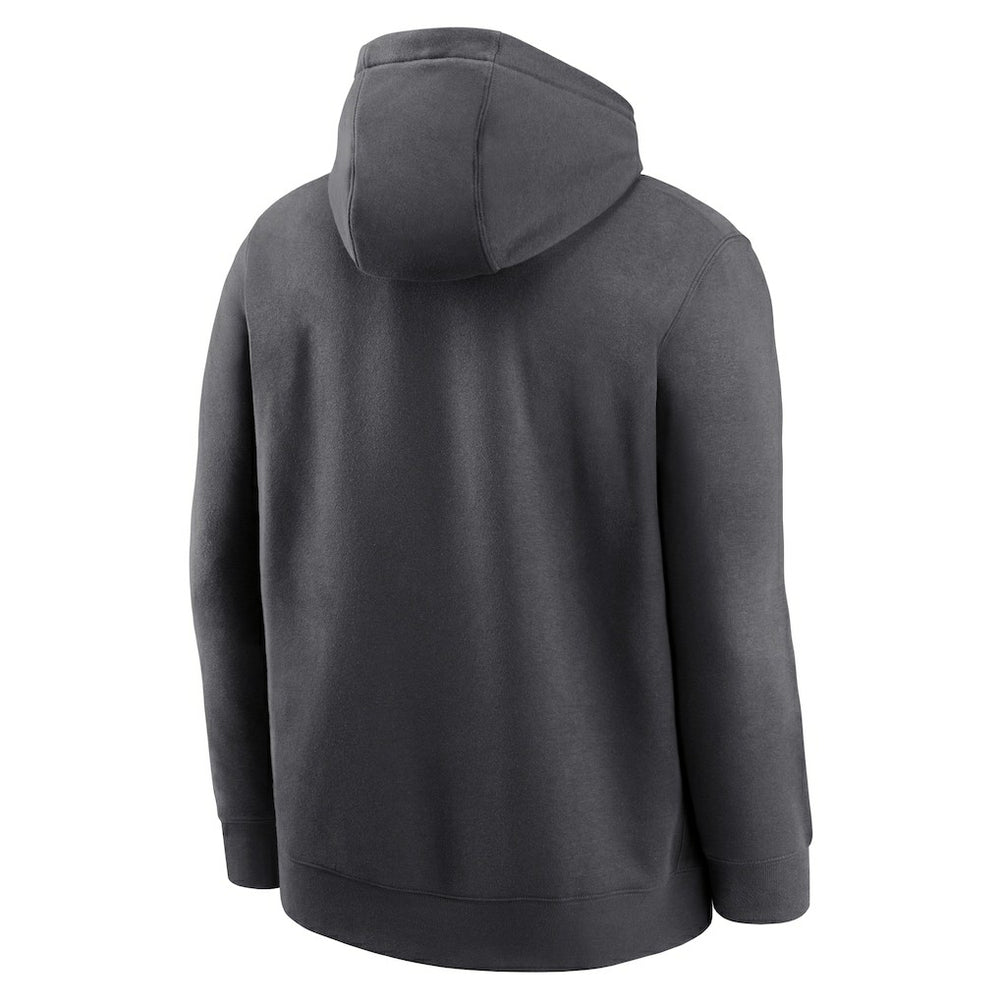 Dallas Cowboys Club Fleece Pullover Hoodie Anthracite - Nike