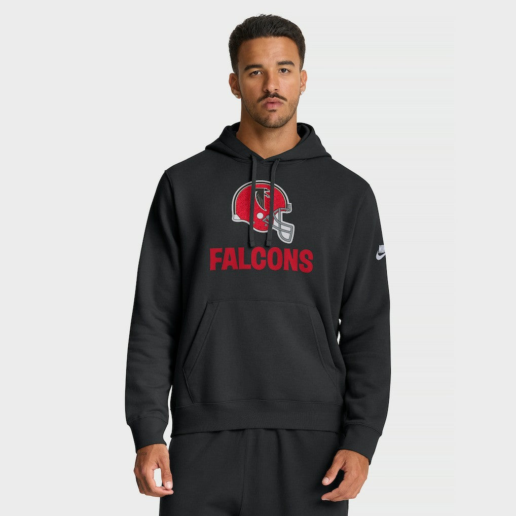 Atlanta Falcons Best Season Rewind Club Pullover Hoodie Black - Nike