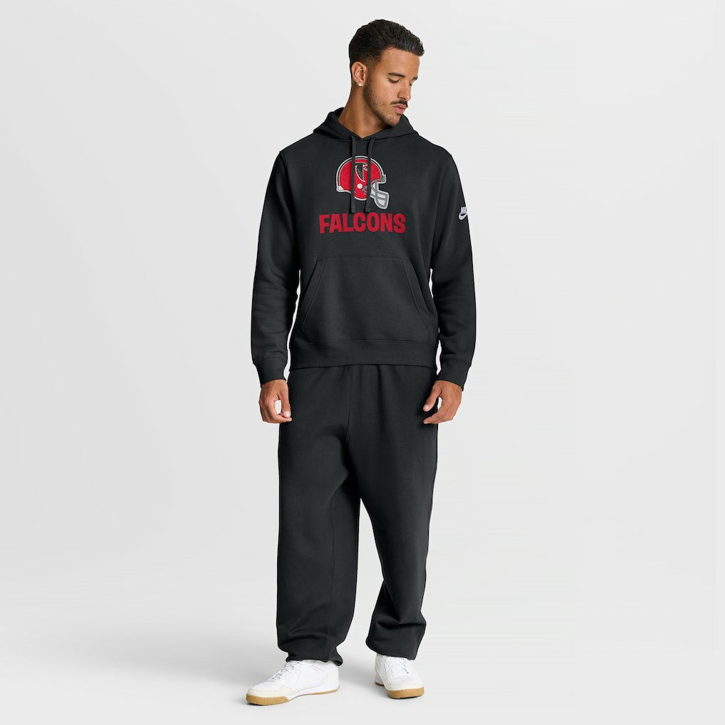 Atlanta Falcons Best Season Rewind Club Pullover Hoodie Black - Nike