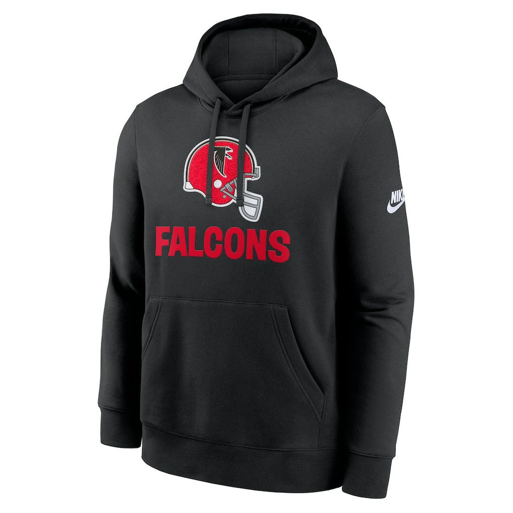 Atlanta Falcons Best Season Rewind Club Pullover Hoodie Black - Nike