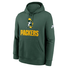 Green Bay Packers Best Season Rewind Club Pullover Hoodie Green - Nike