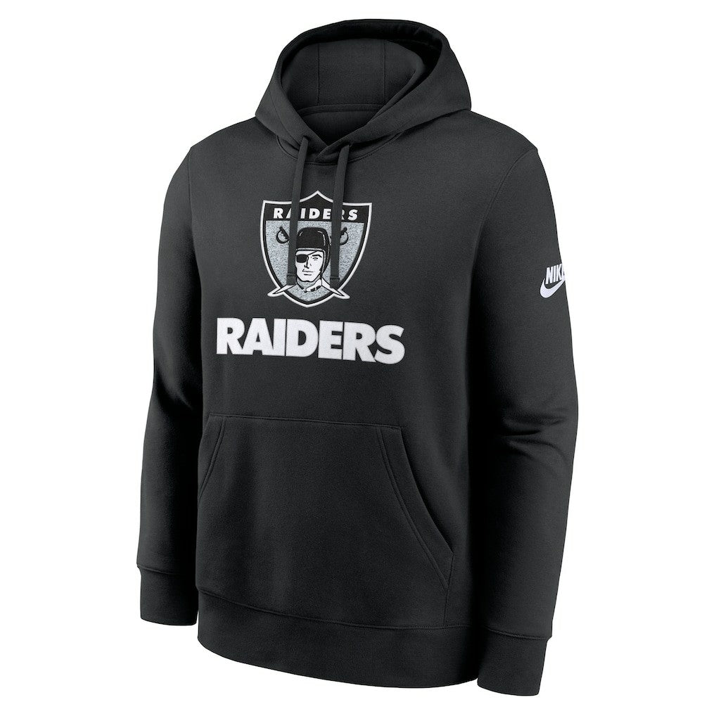 Las Vegas Raiders Best Season Rewind Club Pullover Hoodie Black - Nike