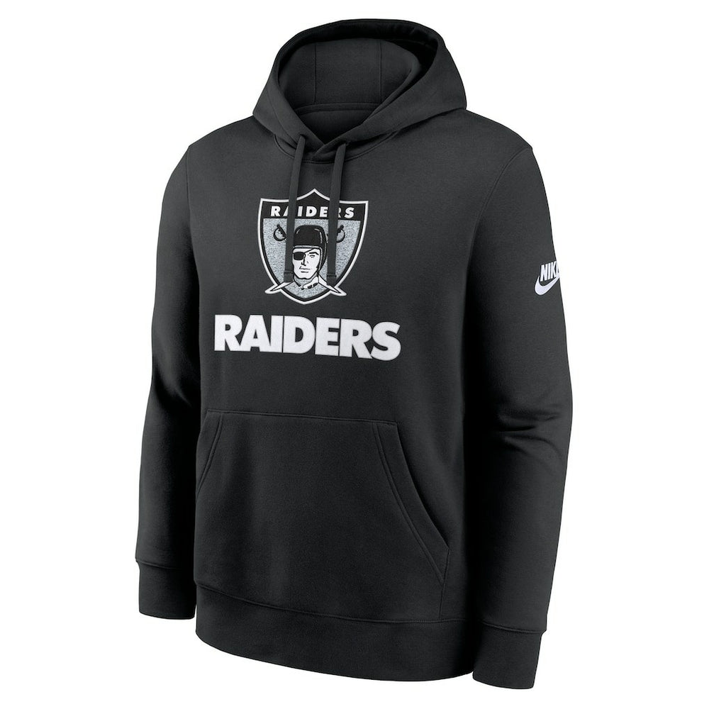 Las Vegas Raiders Best Season Rewind Club Pullover Hoodie Black - Nike