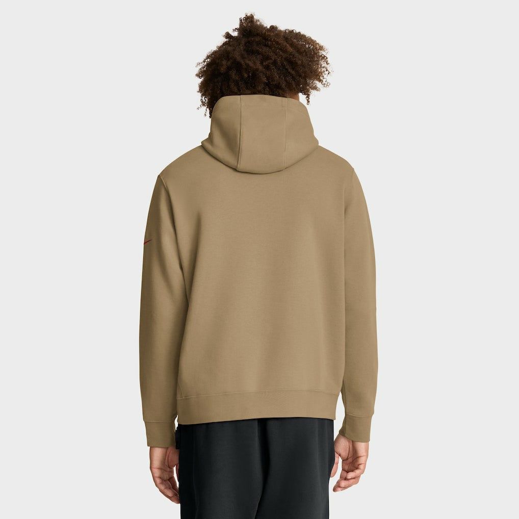 Kansas City Chiefs Best Season Rewind Club Pullover Hoodie Tan - Nike
