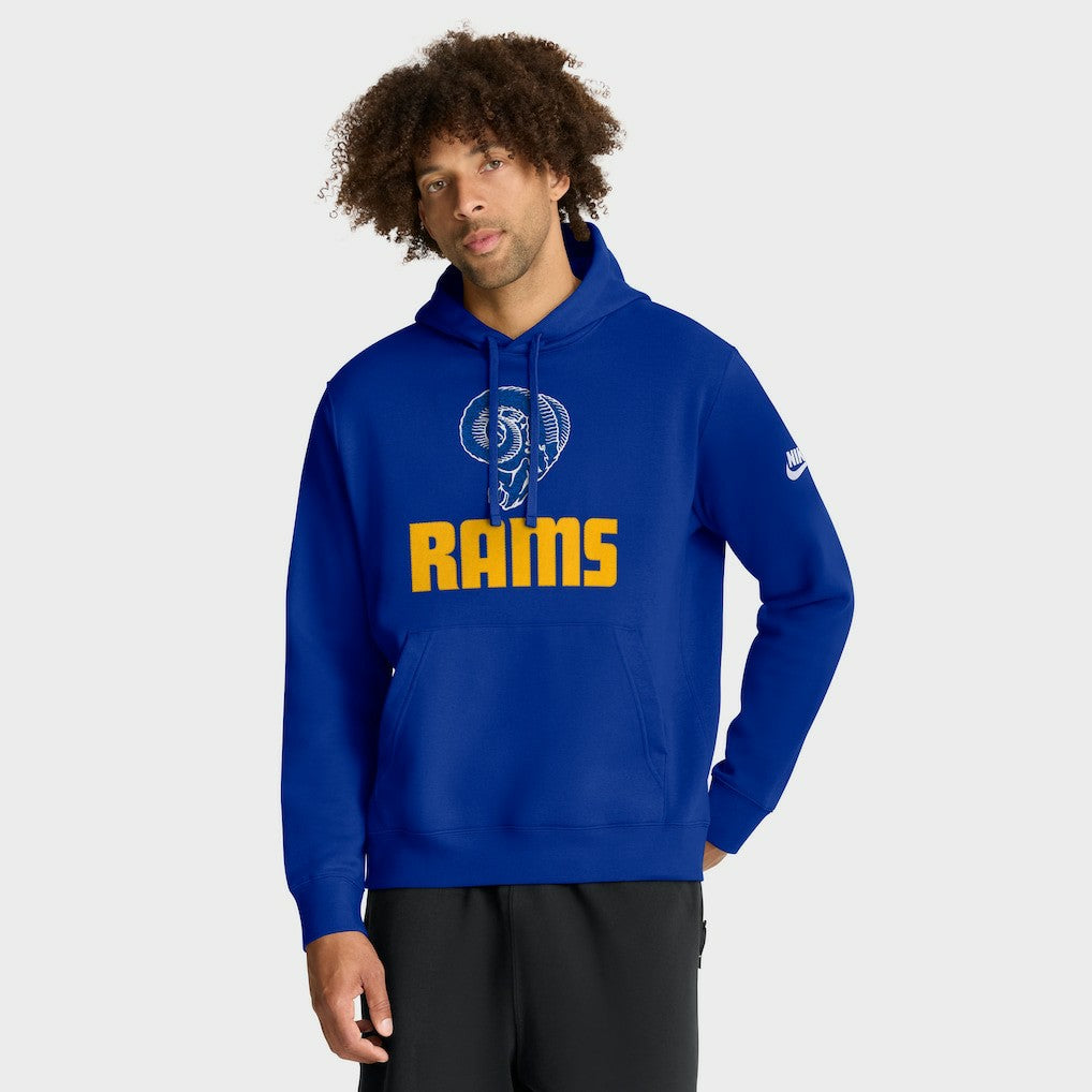 Los Angeles Rams Best Season Rewind Club Pullover Hoodie Royal - Nike