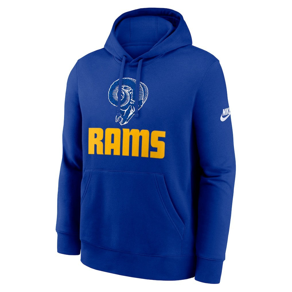 Los Angeles Rams Best Season Rewind Club Pullover Hoodie Royal - Nike