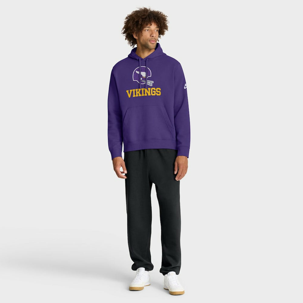 Minnesota Vikings Best Season Rewind Club Pullover Hoodie Purple - Nike