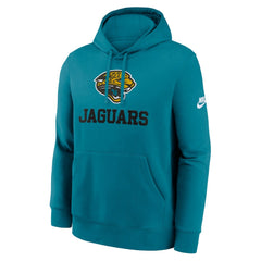 Jacksonville Jaguars Best Season Rewind Club Pullover Hoodie Teal - Nike