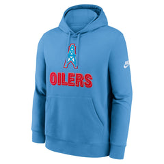Tennessee Titans Best Season Rewind Club Pullover Hoodie Light Blue - Nike