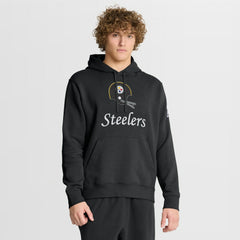 Pittsburgh Steelers Best Season Rewind Club Pullover Hoodie Black - Nike