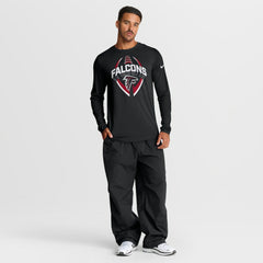 Atlanta Falcons Primetime Legend Icon Performance Long Sleeve T-Shirt Black - Nike