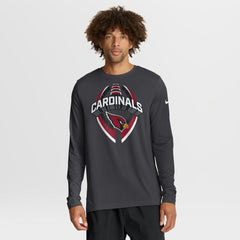 Arizona Cardinals Primetime Legend Icon Performance Long Sleeve T-Shirt Anthracite - Nike