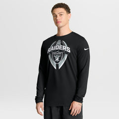 Las Vegas Raiders Primetime Legend Icon Performance Long Sleeve T-Shirt Black - Nike
