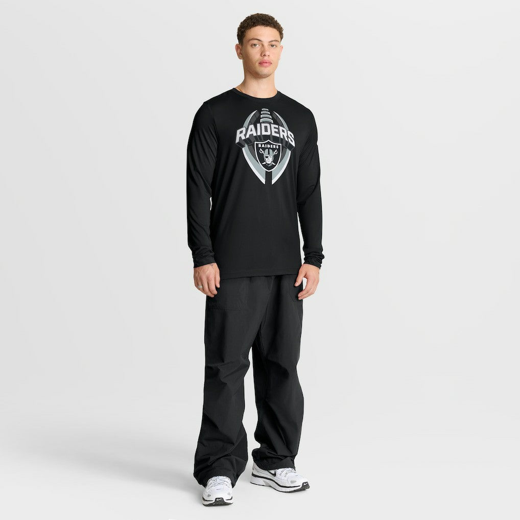 Las Vegas Raiders Primetime Legend Icon Performance Long Sleeve T-Shirt Black - Nike