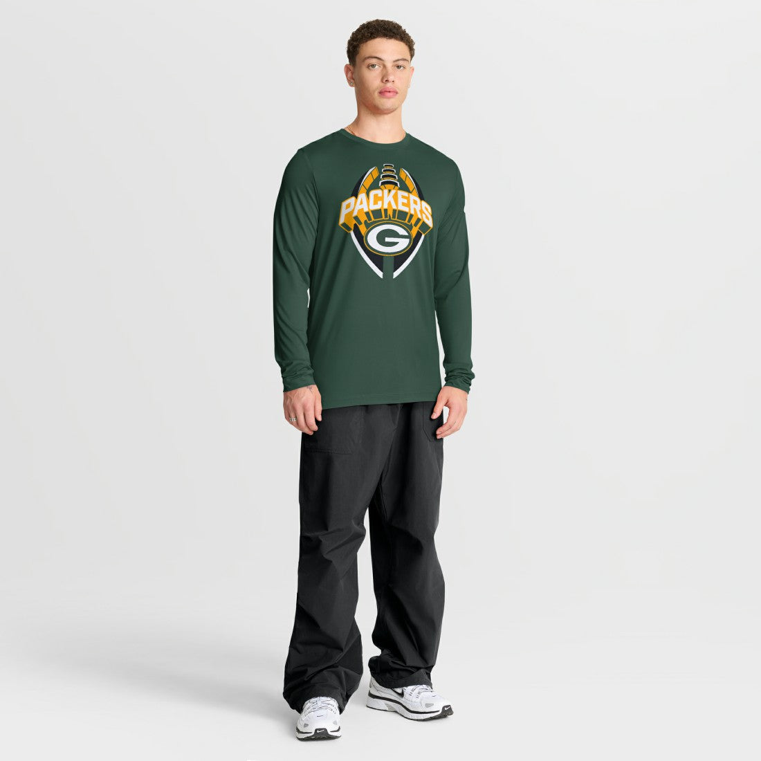 Green Bay Packers Primetime Legend Icon Performance Long Sleeve T-Shirt Green - Nike