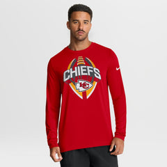 Kansas City Chiefs Primetime Legend Icon Performance Long Sleeve T-Shirt Red - Nike