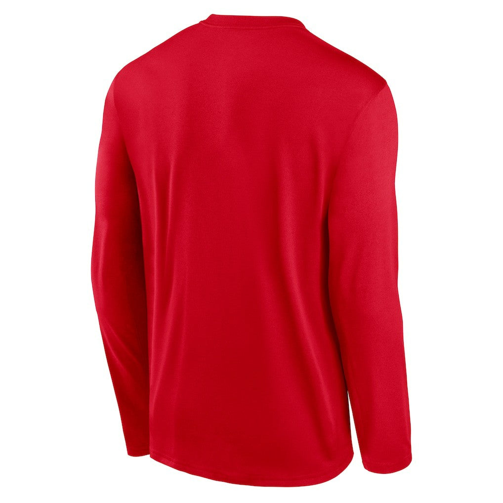 Kansas City Chiefs Primetime Legend Icon Performance Long Sleeve T-Shirt Red - Nike