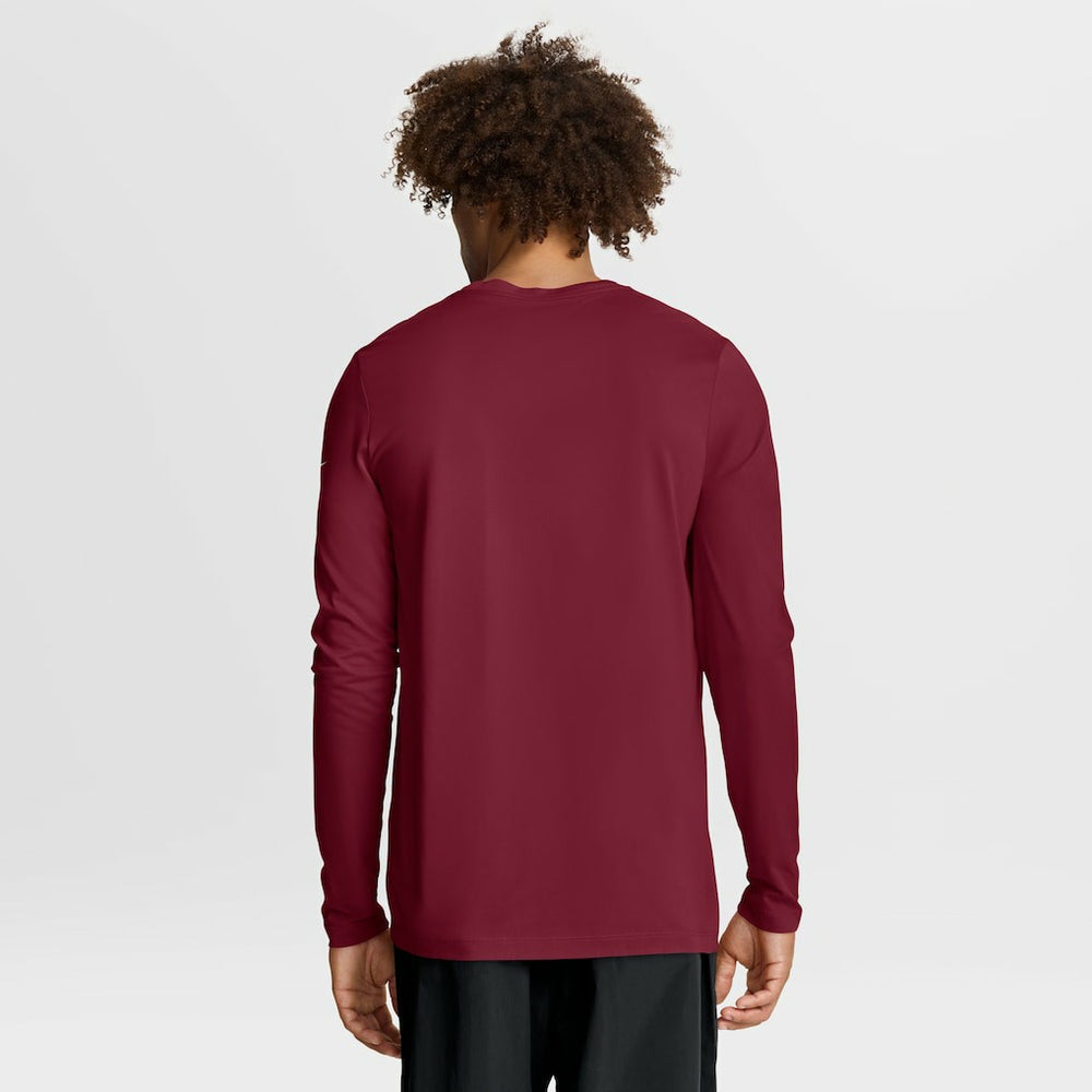 Washington Commanders Primetime Legend Icon Performance Long Sleeve T-Shirt Burgundy - Nike