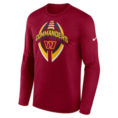 Washington Commanders Primetime Legend Icon Performance Long Sleeve T-Shirt Burgundy - Nike