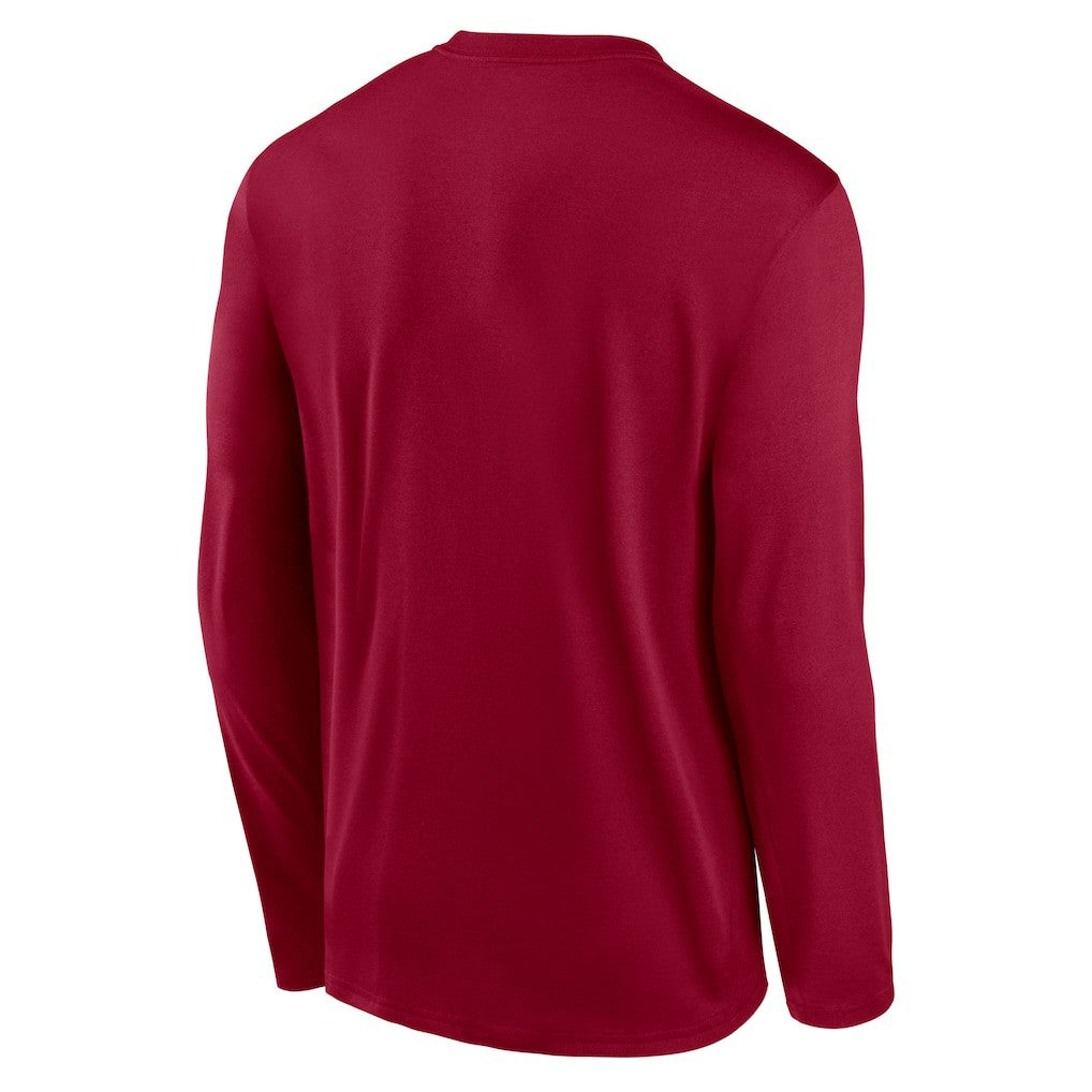 Washington Commanders Primetime Legend Icon Performance Long Sleeve T-Shirt Burgundy - Nike