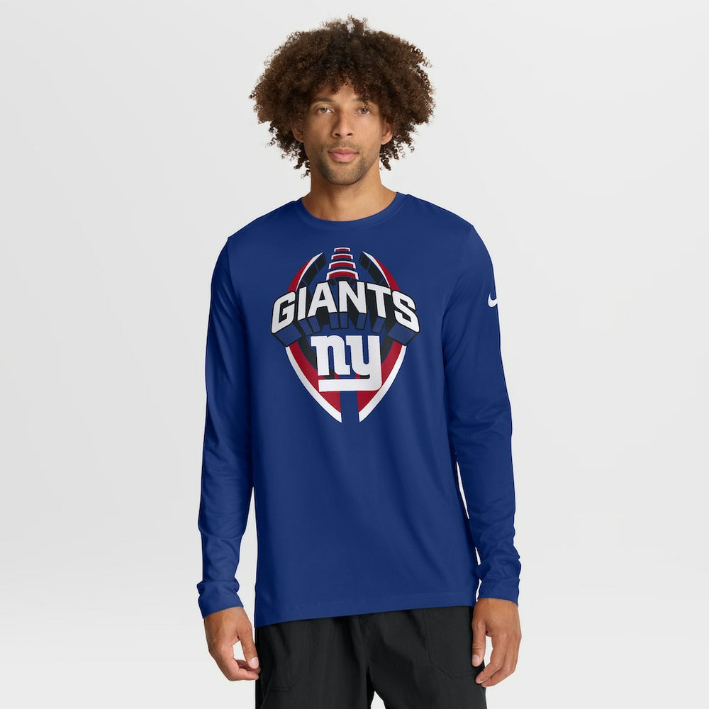 New York Giants Primetime Legend Icon Performance Long Sleeve T-Shirt Royal - Nike