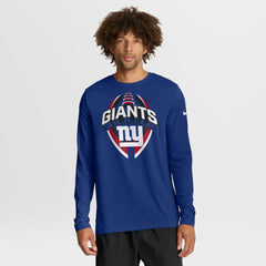 New York Giants Primetime Legend Icon Performance Long Sleeve T-Shirt Royal - Nike