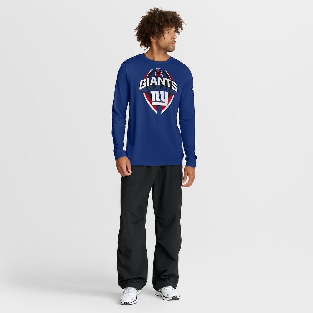New York Giants Primetime Legend Icon Performance Long Sleeve T-Shirt Royal - Nike