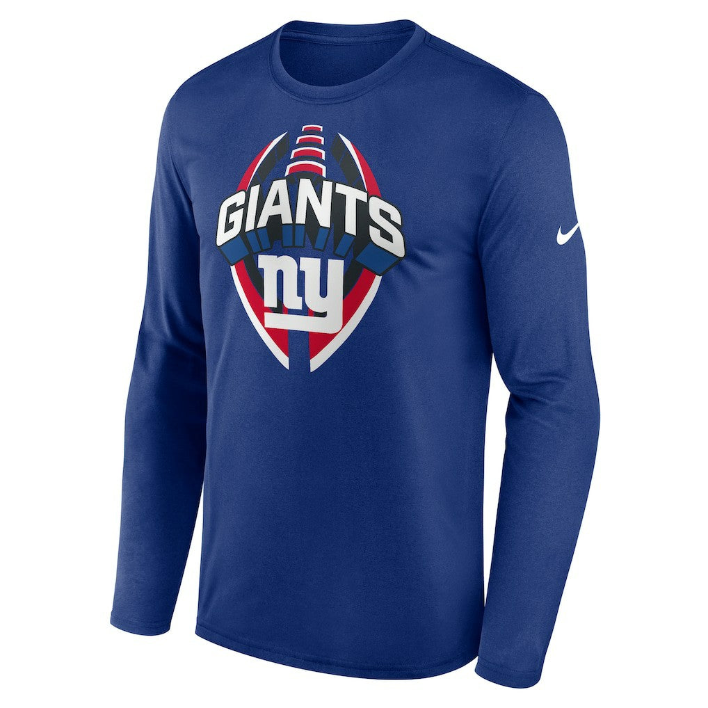 New York Giants Primetime Legend Icon Performance Long Sleeve T-Shirt Royal - Nike