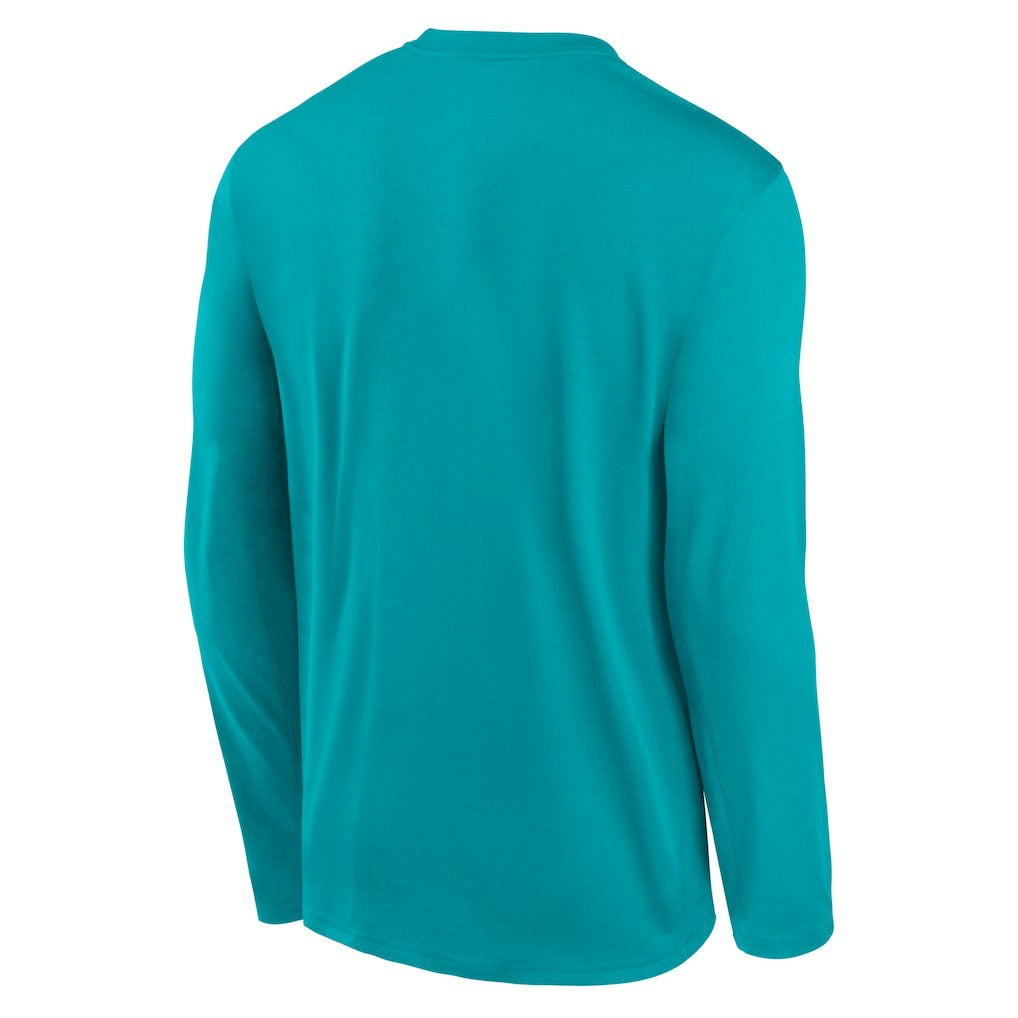 Miami Dolphins Primetime Legend Icon Performance Long Sleeve T-Shirt Aqua - Nike