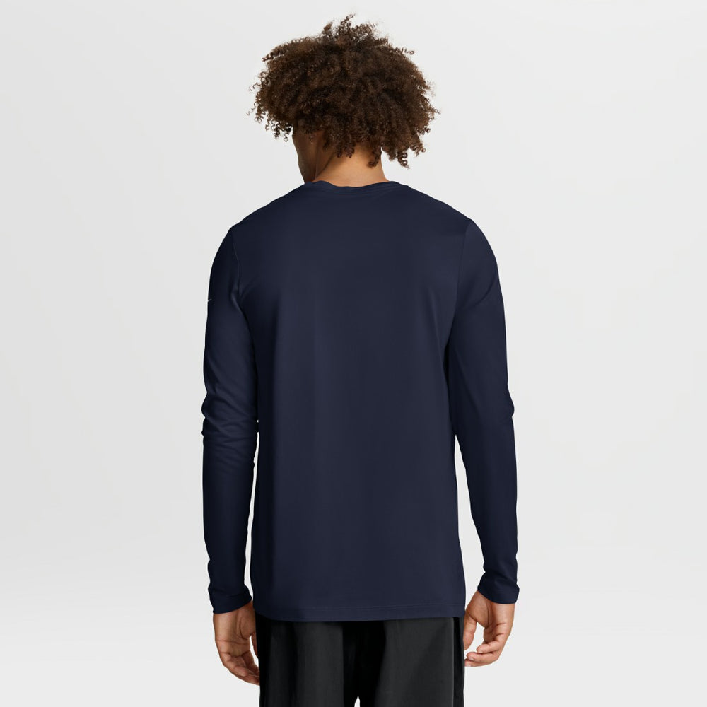 Seattle Seahawks Primetime Legend Icon Performance Long Sleeve T-Shirt College Navy - Nike