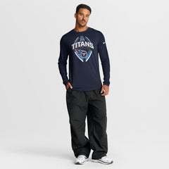 Tennessee Titans Primetime Legend Icon Performance Long Sleeve T-Shirt Navy - Nike