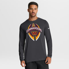 Washington Commanders Primetime Legend Icon Performance Long Sleeve T-Shirt Anthracite - Nike
