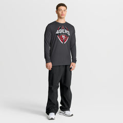 San Francisco 49ers Primetime Legend Icon Performance Long Sleeve T-Shirt Anthracite - Nike
