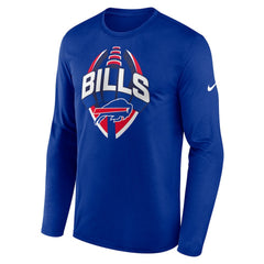 Buffalo Bills Primetime Legend Icon Performance Long Sleeve T-Shirt Royal - Nike