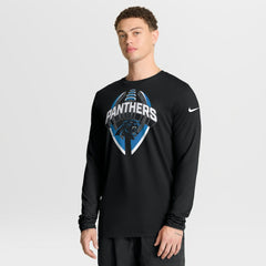 Carolina Panthers Primetime Legend Icon Performance Long Sleeve T-Shirt Black - Nike