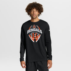 Cincinnati Bengals Primetime Legend Icon Performance Long Sleeve T-Shirt Black - Nike