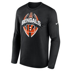 Cincinnati Bengals Primetime Legend Icon Performance Long Sleeve T-Shirt Black - Nike