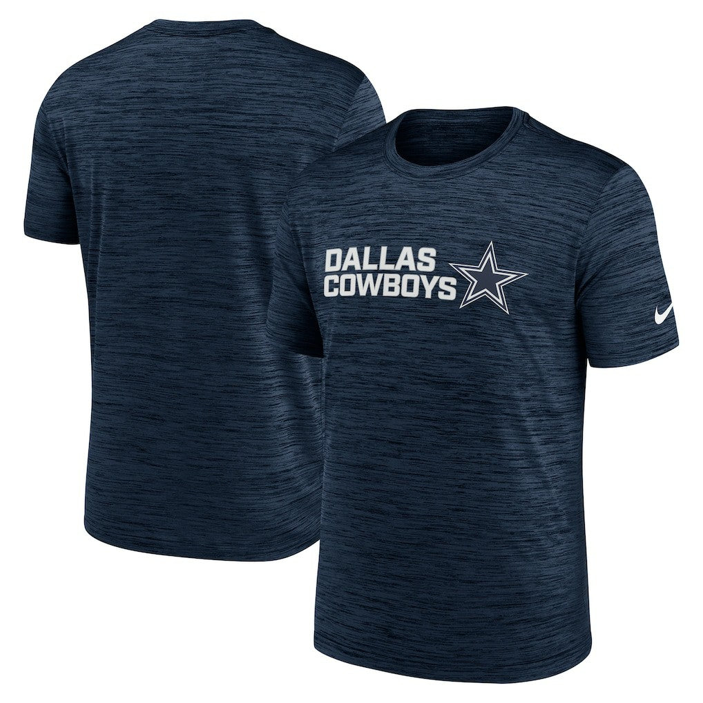 Dallas Cowboys Reverse Play Velocity Dri-FIT T-Shirt Navy - Nike