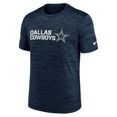 Dallas Cowboys Reverse Play Velocity Dri-FIT T-Shirt Navy - Nike