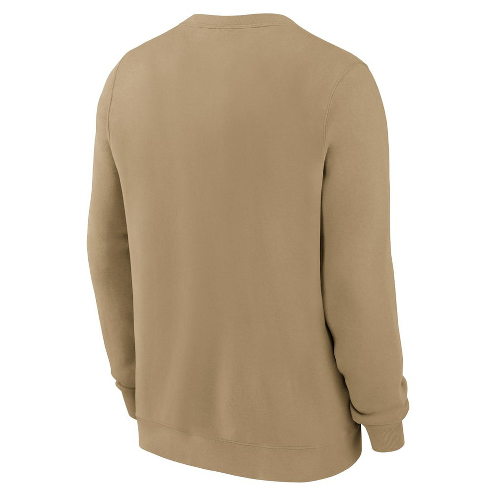Atlanta Falcons Swing Pass Rewind Club Pullover Sweatshirt Tan - Nike