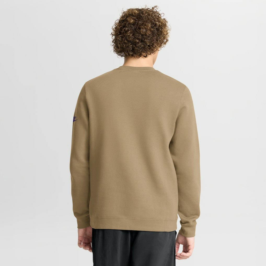 Minnesota Vikings Swing Pass Rewind Club Pullover Sweatshirt Tan - Nike