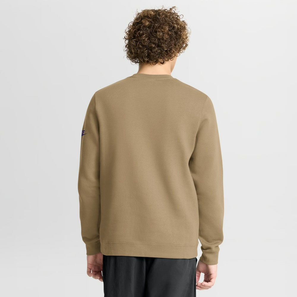 Minnesota Vikings Swing Pass Rewind Club Pullover Sweatshirt Tan - Nike