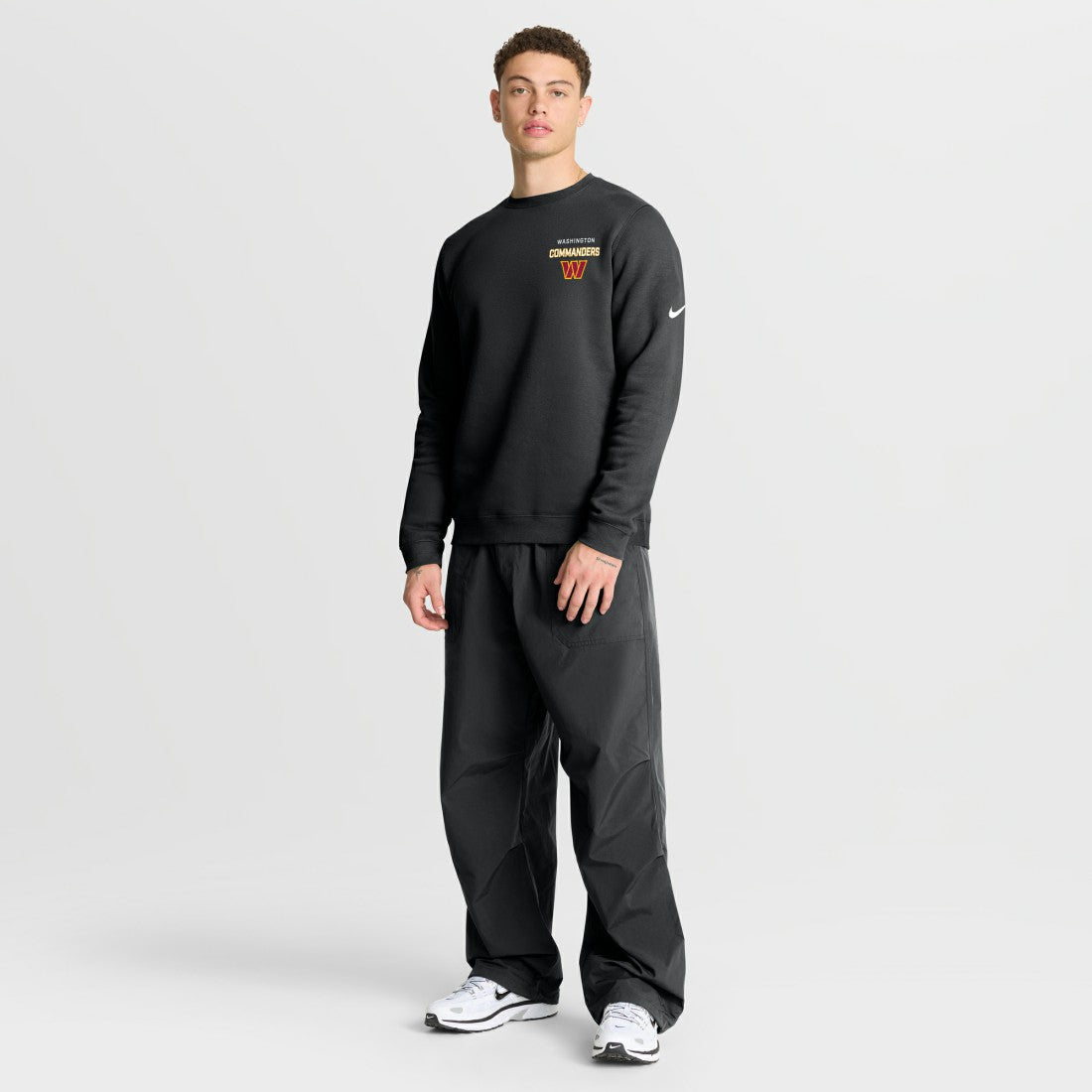 Washington Commanders Primetime Club Fleece Pullover Sweatshirt Black - Nike