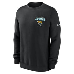 Jacksonville Jaguars Primetime Club Fleece Pullover Sweatshirt Black - Nike