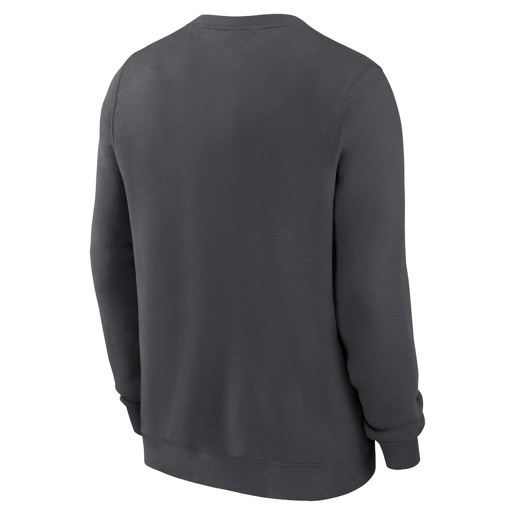 Kansas City Chiefs Primetime Club Fleece Pullover Sweatshirt Anthracite - Nike