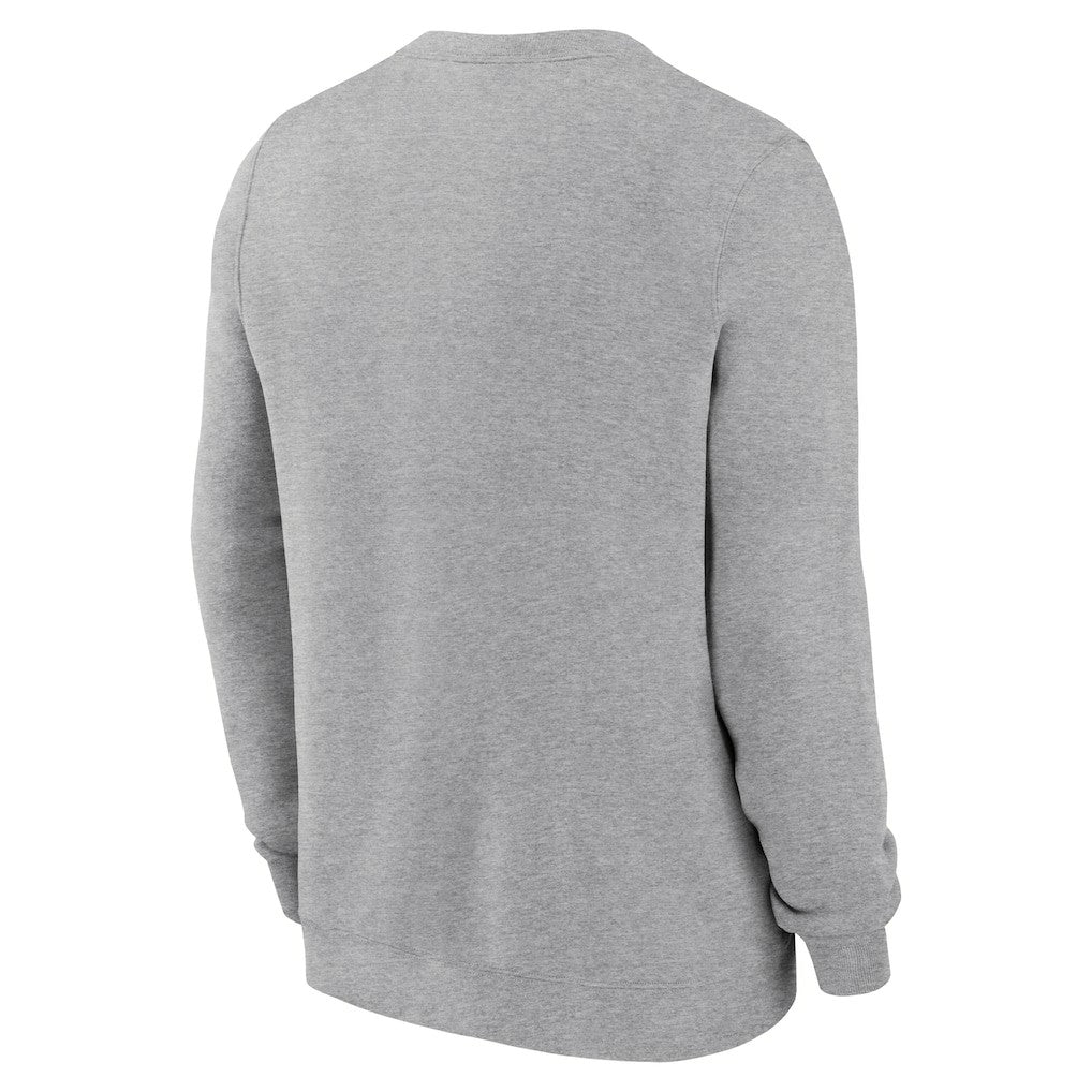 Los Angeles Rams Primetime Club Fleece Pullover Sweatshirt Heather Gray - Nike