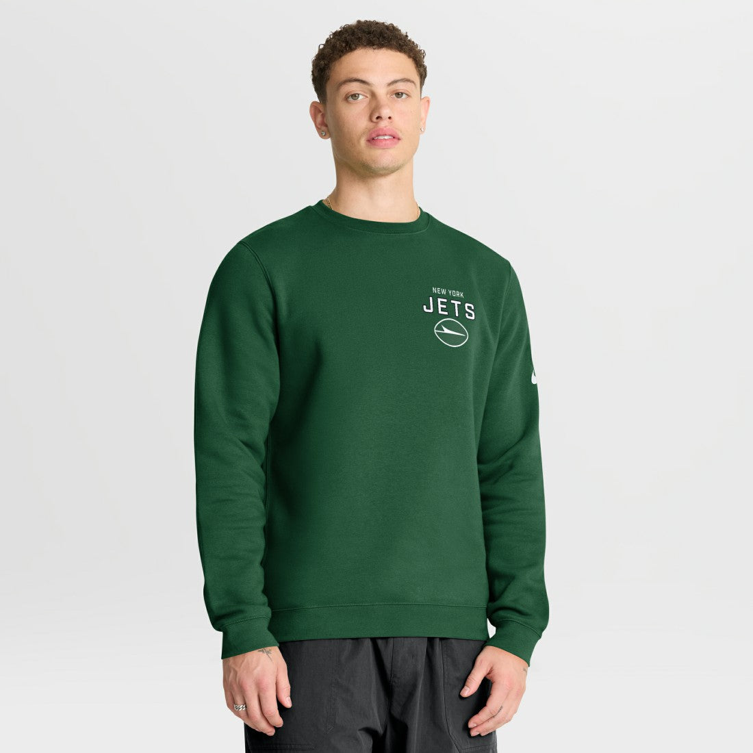 New York Jets Primetime Club Fleece Pullover Sweatshirt Green - Nike