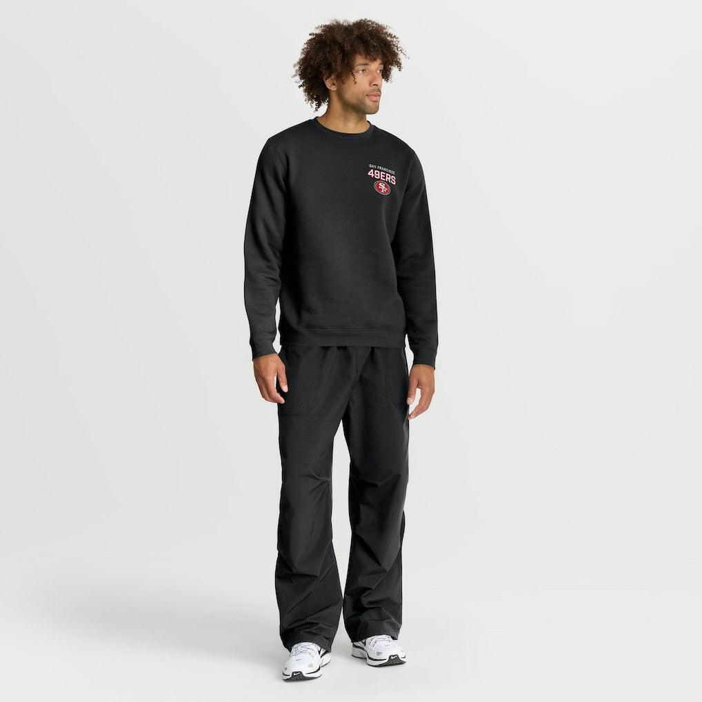 San Francisco 49ers Primetime Club Fleece Pullover Sweatshirt Black - Nike