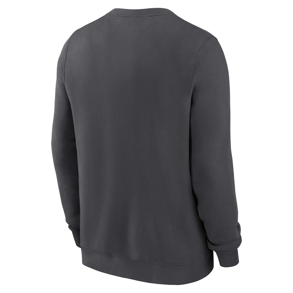 Seattle Seahawks Primetime Club Fleece Pullover Sweatshirt Anthracite - Nike